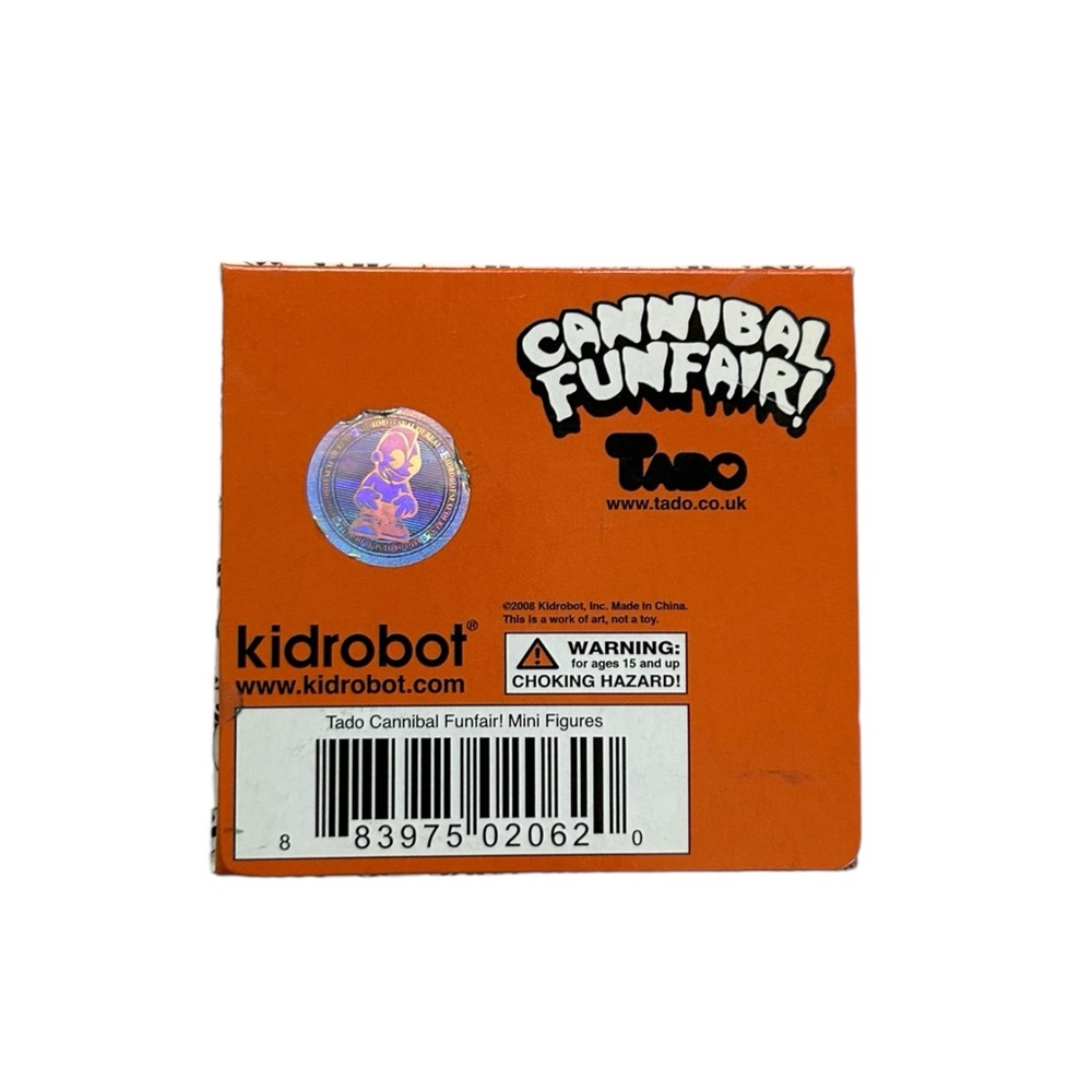 Kidrobot x Tado Cannibal Funfair Series Yellow Maud Vinyl Art Toy Figure + Box - Picture 8 of 11